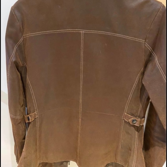 Leather jacket (CRUZE) size S - Picture 3 of 4